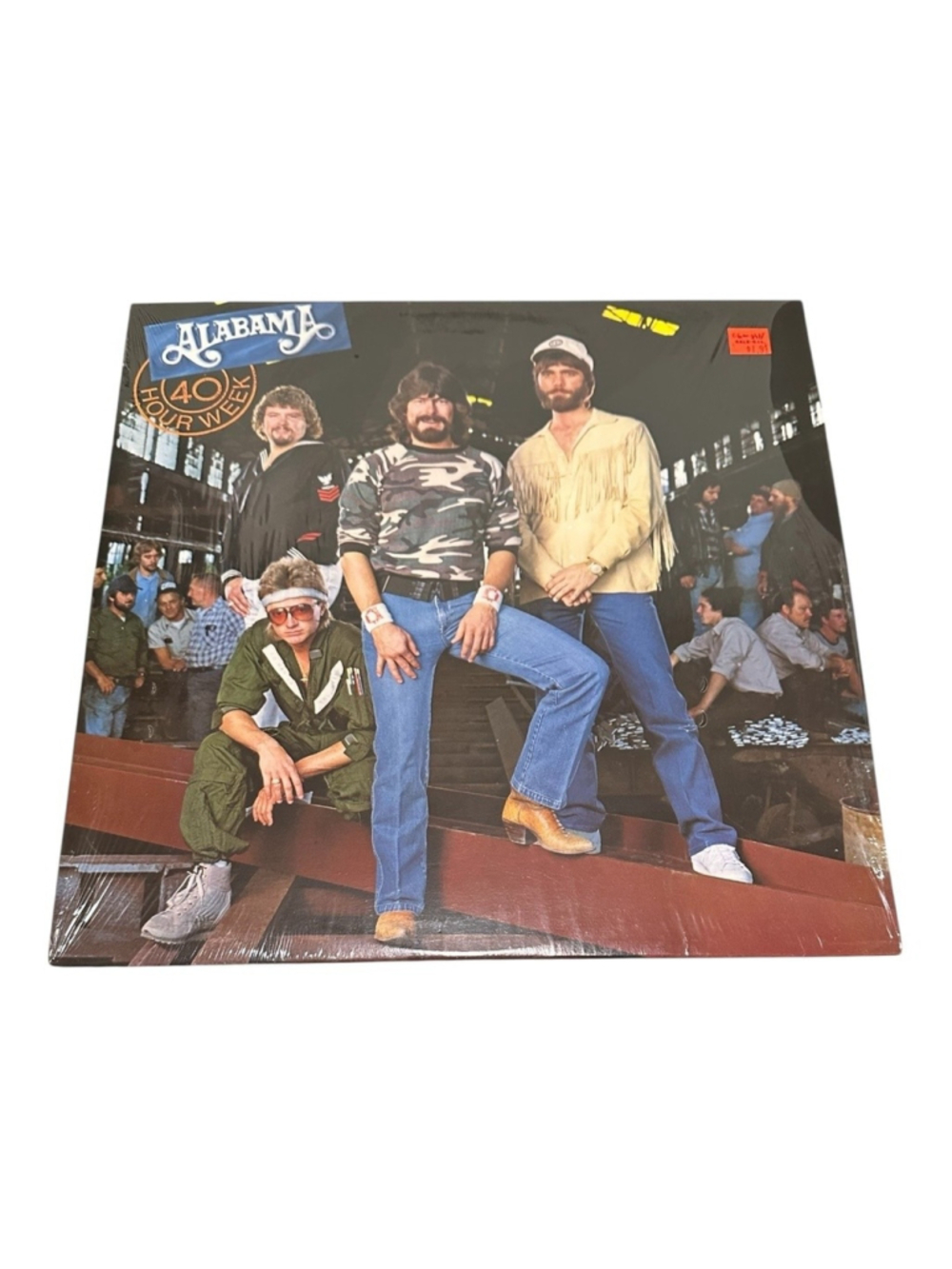 Vintage Alabama Vinyl LP 40 Hour Week 1985 RCA Country Album Black Canada Music
